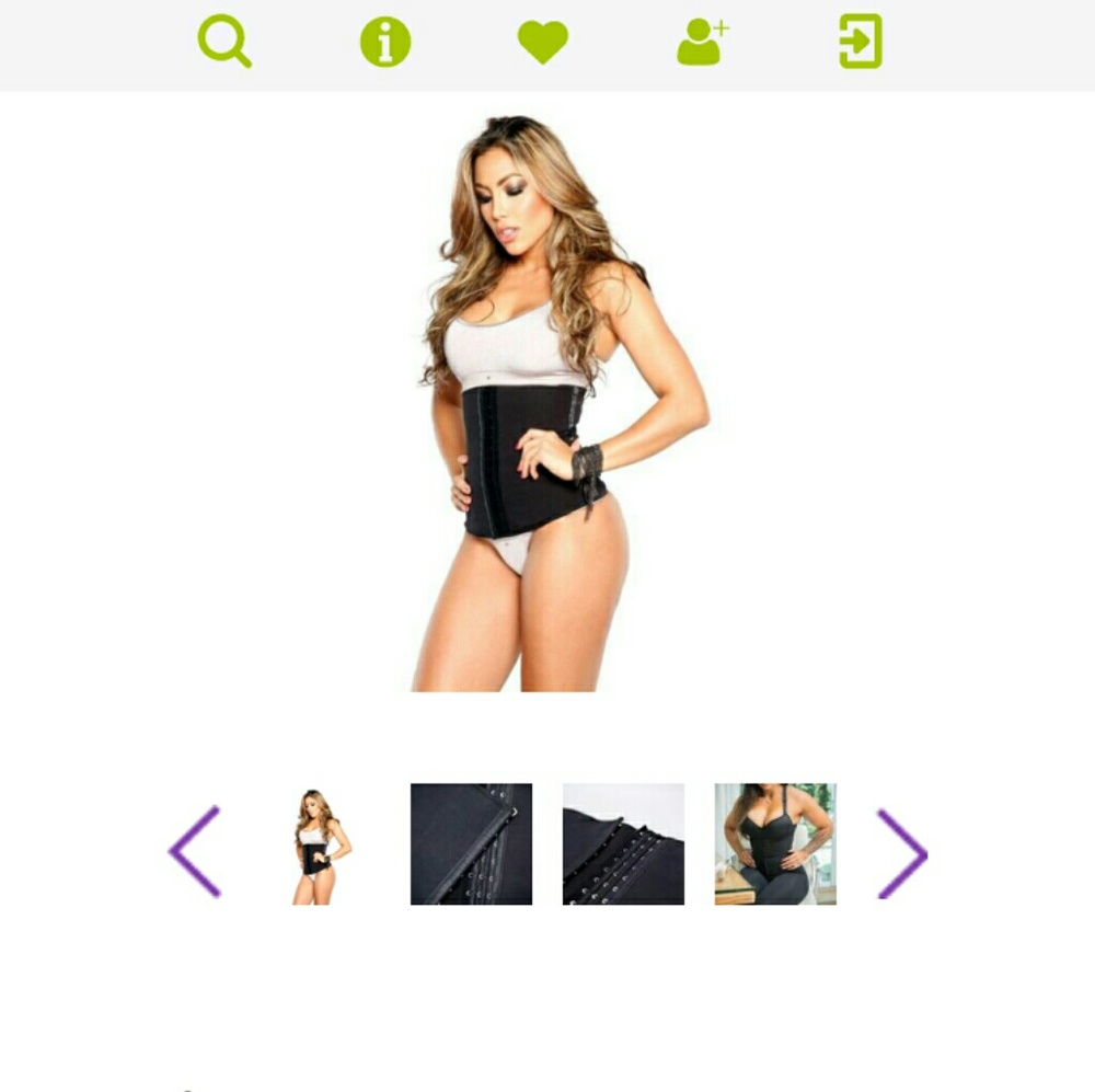 Vanna Belt waist trainer/ short